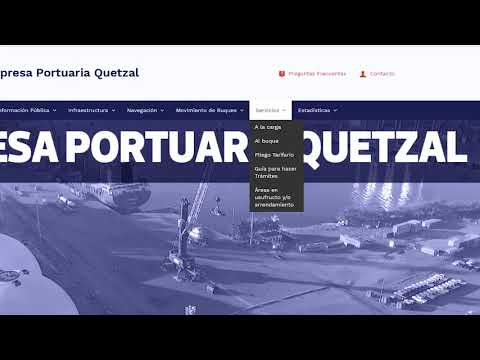 EMPRESA PORTUARIA QUETZAL ? NUEVA P?GINA WEB